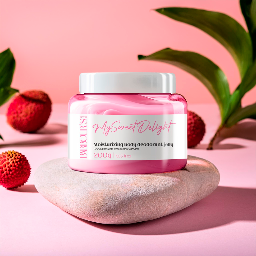 Kit Geleia Hidratante Desodorante + Body Splash My Sweet Delight