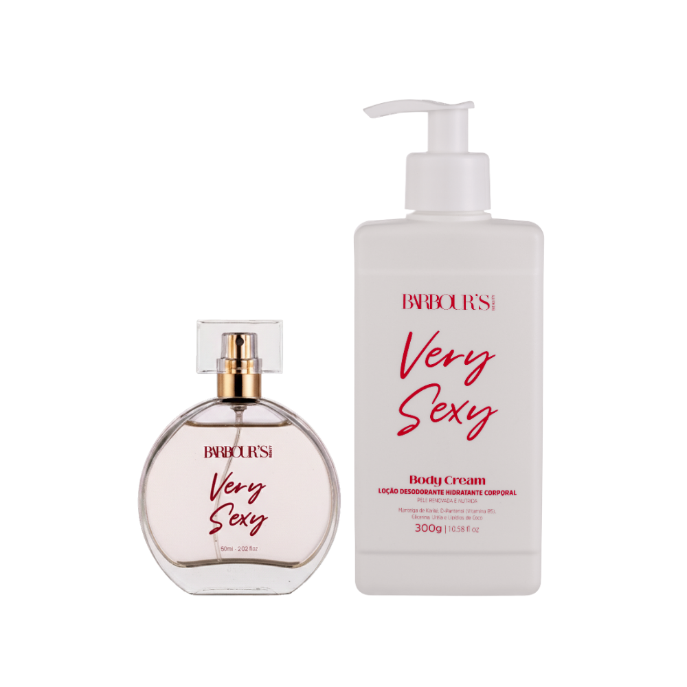 Kit Desodorante Colônia e Body Cream Very Sexy