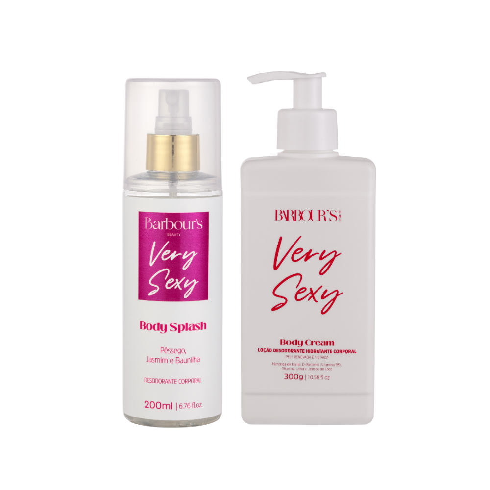 Kit Very Sexy - Body Splash e Body Cream