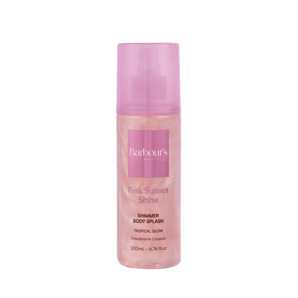 Shimmer Body Splash Pink Sunset Shine Desodorante Colônia 200ml